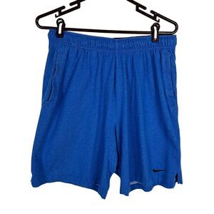 Nike Blue Athletic Shorts Men's Size Large Dri-Fit